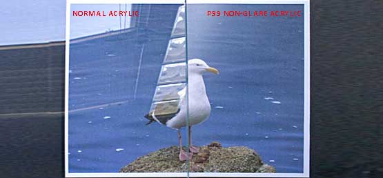 P99/P95 Non-glare acrylic sheets